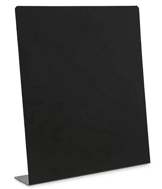 Black Metal Display Board