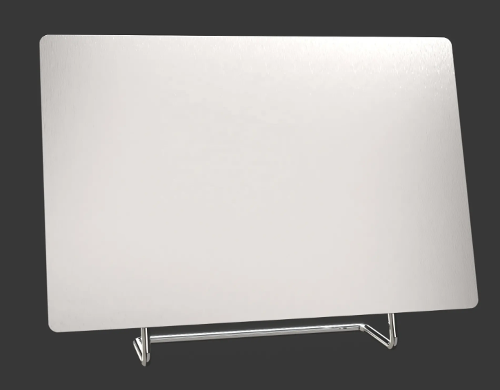 Silver Metal Display Board